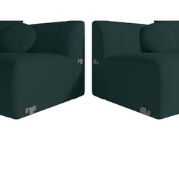 Sofá Curvo 4 Lugares 280cm Lua Yescasa - 6