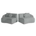 Ver imagem 5 de Sofá Curvo 4 Lugares 240cm Lua Yescasa