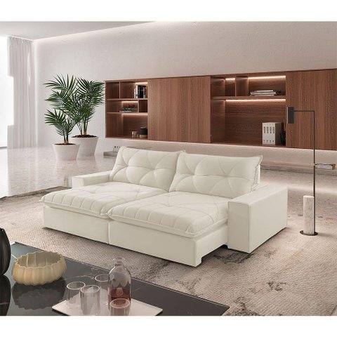 Sofá Hall Linho Dois Módulos de 80cm B25cm Meu Sofá Online A302 Linho Branco