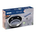 Ver imagem 3 de Frigideira Funda Tramontina Romagna Aço Inox Revestimento Cerâmico 24 Cm 3,1 L com Tampa de Vidro