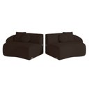 Ver imagem 5 de Sofá Curvo 4 Lugares 240cm Lua Yescasa