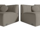 Ver imagem 6 de Sofá Curvo 4 Lugares 240cm Lua Yescasa