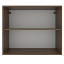 Ver imagem 5 de Armário Aéreo Glamy 80cm 2 Portas Rustic/Branco Madesa