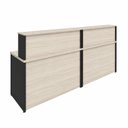 Ver imagem 4 de Conjunto 2 Balcões de Atendimento e Recepção Comercial 140x60cm para Loja, Comércio e Escritório