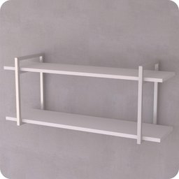 Prateleira Estilo Industrial Banheiro Parede Gnd Bb 80cm - 3