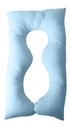Ver imagem 2 de Almofada Extra Grande P/grávida Dormir De Lado Envio Rápido - Azul aço