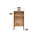 Ver imagem 2 de Modulado de Quarto Armário Ponte Aéreo Solteiro Rizon/linea C/ 3 Portas Neve - Novo Horizonte