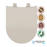 Assento Sanitário Vesúvio Carrara Lk Duna Palha - 4