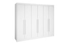 Ver imagem 1 de Guarda Roupa Casal 6 Portas 7 Gavetas sem Pés Athos - D Doro Branco