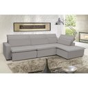 Ver imagem 1 de Sofá Istambul 3.80x1.90m Retrátil e Reclinável com Chaise - Avelã