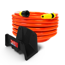 Ver imagem 1 de Mangueira Trançada Jardim Extra Forte com Suporte e Esguicho Bitola 1/2'' Rolo 20 Metros Durín