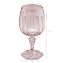 Ver imagem 4 de Jogo 12 Taças Plásticas 350ml Rosa Translúcido Água Drinks Suco Uz Bebidas