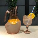 Ver imagem 3 de Jogo 12 Taças Plásticas 350ml Rosa Translúcido Água Drinks Suco Uz Bebidas