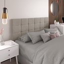 Ver imagem 3 de Cabeceira Estofada Cama Casal 1,40 Bia Marfim-Cal Moveis