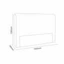 Ver imagem 4 de Cabeceira 160cm Imperatriz 1000 Plus Marrom