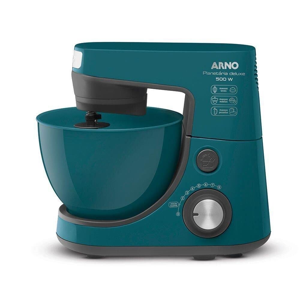 Batedeira Planetária Arno Deluxe 8 Velocidades 500W SX95 Verde 220V - 4