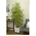 Ver imagem 4 de Árvore Artificial Bambu Verde com Galho Amarelo 1,9m