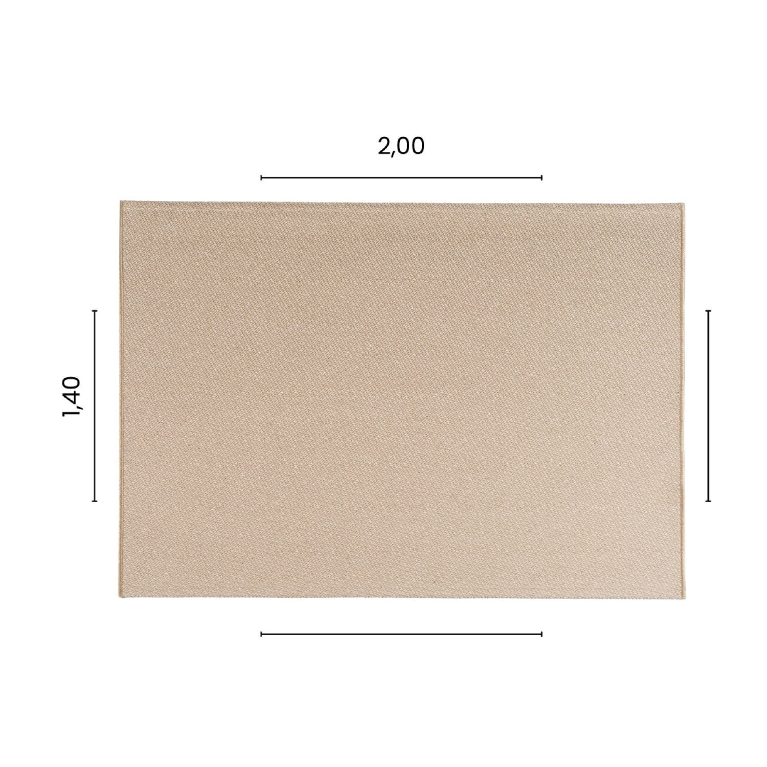 Tapete Decorativo D8 140cm x 200cm Lisse - 5