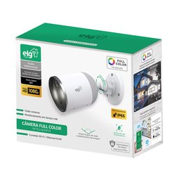 Câmera de Segurança Externa, Elg, Shcf601, Full Hd 1080p, Imagem Colorida, Wifi, Áudio Bidirecional - 7