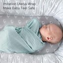 Ver imagem 2 de Momcozy Manta de Musselina para Bebê 4 Unid 120x120 Cm Verde