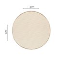 Ver imagem 3 de Tapete Decorativo Redondo 200cm Lumiere São João