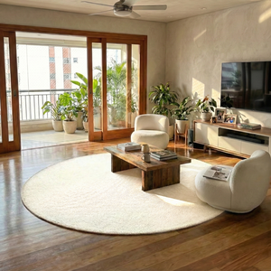 Tapete Decorativo Redondo 200cm Lumiere São João