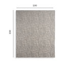 Ver imagem 3 de Tapete Antiderrapante Sala / Quarto São João 2,50 x 3,50 9206 222299 Texture