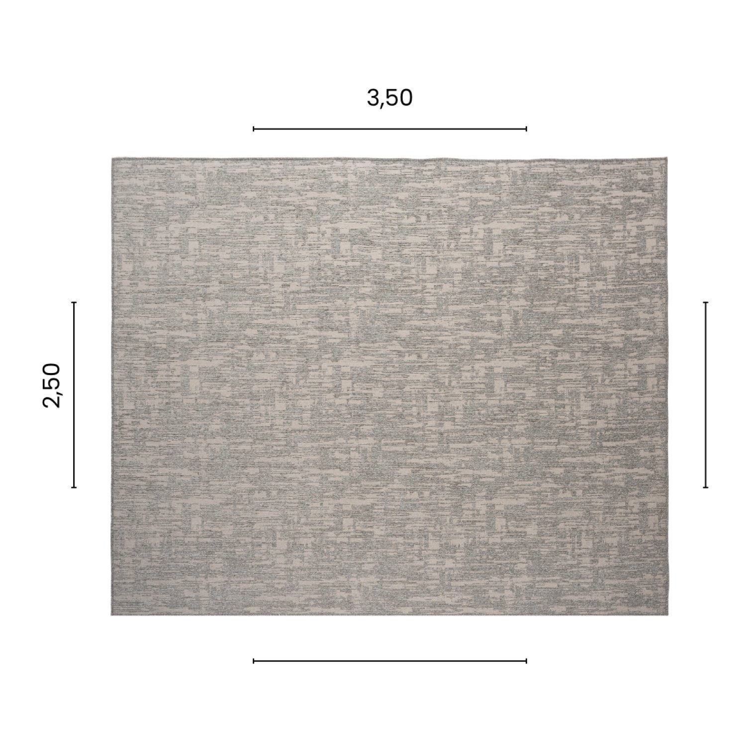 Tapete Sala / Quarto 2,50 x 3,50 Texture  - 2