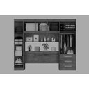 Ver imagem 4 de Guarda Roupa Modulado Casal 6 Portas 3 Gavetas Top Cancun