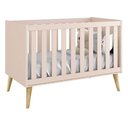 Ver imagem 7 de Conjunto de Quarto Theo 3 Portas 2 Gavetas MDF 133cm Rosa