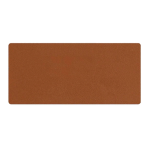 Mouse Pad 70x30 Tapete de Mesa Couro Ecologico Slim Castor