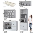 Ver imagem 4 de Cozinha Completa Americana 4 Peças com Balcão 120cm Branco - Móveis Henn