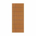 Ver imagem 2 de Porta de Madeira 210x80cm Mmc Eucaplac Frisada Tivoli Eucatex