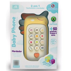 Baby Phone Polibrinq Bb035 Amarelo