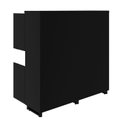 Ver mais imagens de Armário Estante para Escritório com 8 Portas de Abrir e 2 Nichos F5 Office Preto