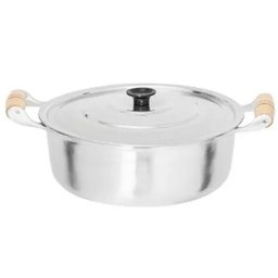 Kit Panelas Caçarola Alumínio Batido Fundido Grosso N26, N30 OkayShop - 1 Kit Panelas Caçarola Alumínio Batido Fundido Grosso N26, N30 OkayShop - 1