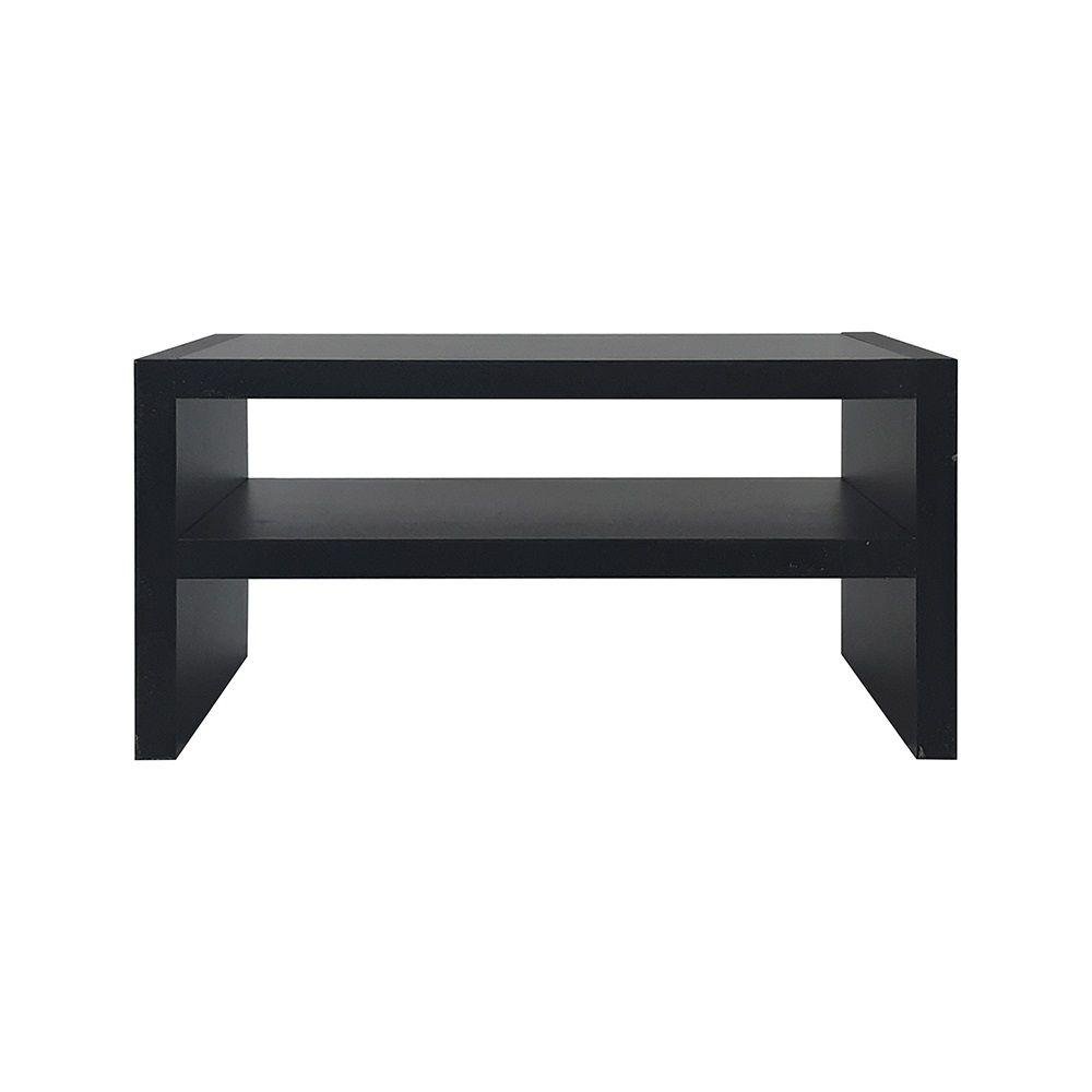 Suporte para Monitor Base de Mesa Preto Madeira - 3