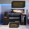 Mesa Gamer E Escritório Xt Racer Space One Politorno Preto/Vermelho - 7
