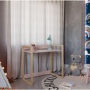 Ver imagem 2 de Mesa Escrivaninha Infantil Zoe Rosa Fosco - Reller