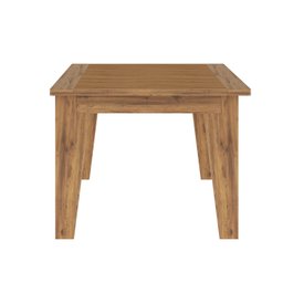 Conjunto para Jardim 4 Peças 3 Poltronas 1 Mesa de Centro Família de Madeira Eucalipto Yescasa - 4