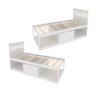 Cama Solteiro com Nichos e Baú CM8037 - 6