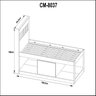 Cama Solteiro com Nichos e Baú CM8037 - 4
