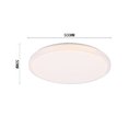 Ver imagem 4 de Plafon De Led 50cm P/ Sala de Estar Quarto Hall de Entrada