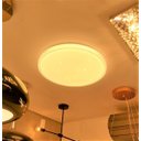 Ver imagem 2 de Plafon De Led 50cm P/ Sala de Estar Quarto Hall de Entrada