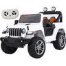 Carro Eletrico Shiny Toys Jeep Rubicon Branco 12v com Controle - 1