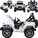 Ver imagem 3 de Carro Eletrico Shiny Toys Jeep Rubicon Branco 12v com Controle