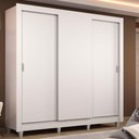 Ver imagem 1 de Guarda Roupa Casal Madesa Lyon 3 Portas de Correr 2 Gavetas com Pés