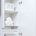 Ver imagem 7 de Lavanderia Modulada 2 Armários Multiuso Campinas 1 Porta 9 Prateleiras