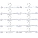 Ver imagem 1 de Kit 10 Cabides para Lingerie com Encaixe para Alças Lojas Transparentes Arara
