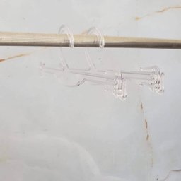 Kit 10 Cabides para Lingerie com Encaixe para Alças Lojas Transparentes Arara - 9